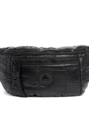 Pajar Puffer Belt Bag in Black